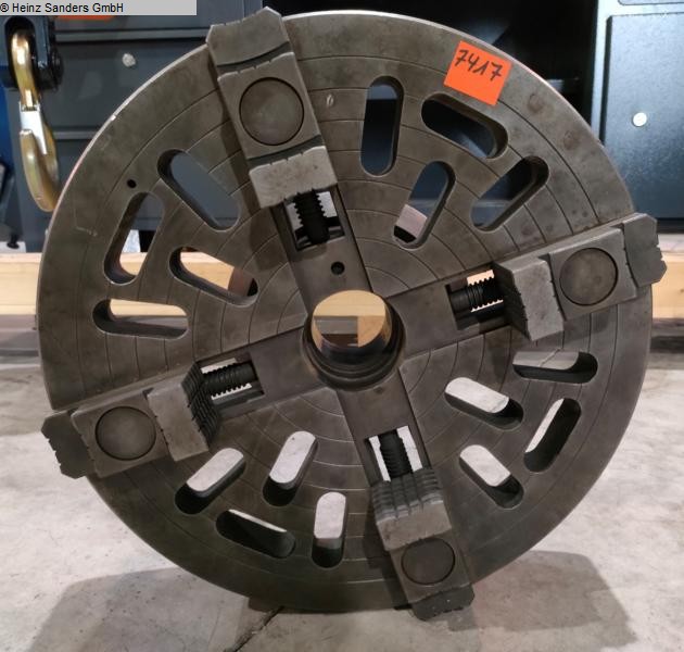 Vierbackenfutter Planscheibe 450 mm
