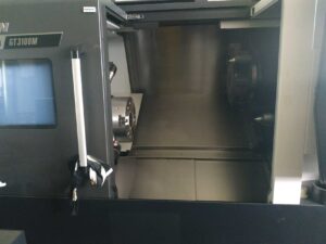 Puma GT3100 M | 3-Achsen CNC-Drehzentrum | Siemens 828D | Ø 720 mm | HALTER Roboter