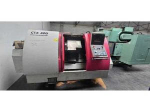 – CTX 400 S2 – 2-Achs-horizontale CNC-Drehbank mit motorisiertem Turm und C-Achse – 1999