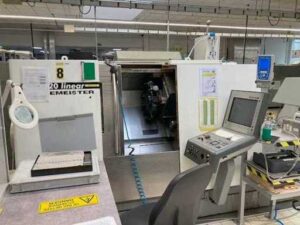 DMG CTX 320 LINEARE CNC-Drehbank mit motorisierten Werkzeugen sowie C- und Y-Achsen