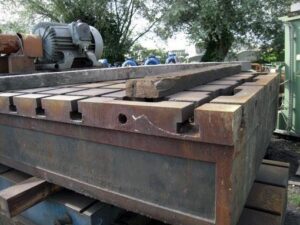 3000 x 1400 mmStocknummer: T.06 4859Hauptkategorie: [T] Abwickelmaschinen, Richtmaschinen, Verlashplatten & SchweissapparatenUnterkategorie: [T.06] Schweisstische & -plattenMarkenname: Floorplate » Fragen Sie ein individuelles Angebot