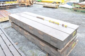 5990 x 2165 x 500 mmStocknummer: T.06 7470Hauptkategorie: [T] Abwickelmaschinen, Richtmaschinen, Verlashplatten & SchweissapparatenUnterkategorie: [T.06] Schweisstische & -plattenMarkenname: Floorplate » Fragen Sie ein individuelles Angebot