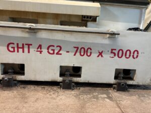 GHT 4 G2 – CNC-Drehmaschine – Ø 700 × 5000 mm – C-Achse – Bj. 2007