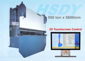 HSDY 500 ton x 5600 mm CNCStocknummer: O.01 8526Hauptkategorie: [O] Abkantpressen, Walzmaschinen, Richtmaschinen, Lasermaschinen und Brennschneidmaschinen, Stanzmaschinen & ProfilierungsanlagenUnterkategorie: [O.01] Hydraulische AbkantpressenMarkenname: Haco » Fragen Sie ein individuelles Angebot