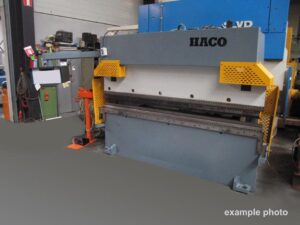 PPES 60 ton x 2500 mmStocknummer: O.01 10124Hauptkategorie: [O] Abkantpressen, Walzmaschinen, Richtmaschinen, Lasermaschinen und Brennschneidmaschinen, Stanzmaschinen & ProfilierungsanlagenUnterkategorie: [O.01] Hydraulische AbkantpressenMarkenname: Haco » Fragen Sie ein individuelles Angebot
