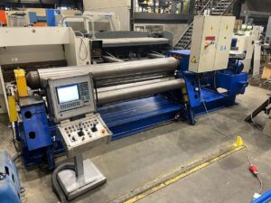 VRM-HY-N 3100 x 20 mm CNCStocknummer: O.06 15945Hauptkategorie: [O] Abkantpressen, Walzmaschinen, Richtmaschinen, Lasermaschinen und Brennschneidmaschinen, Stanzmaschinen & ProfilierungsanlagenUnterkategorie: [O.06] RundbiegemaschinenMarkenname: Haeusler » Fragen Sie ein individuelles Angebot