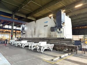 2000 ton x 14 meter CNCStocknummer: O.01 16225Hauptkategorie: [O] Abkantpressen, Walzmaschinen, Richtmaschinen, Lasermaschinen und Brennschneidmaschinen, Stanzmaschinen & ProfilierungsanlagenUnterkategorie: [O.01] Hydraulische AbkantpressenMarkenname: LVD PPEB » Fragen Sie ein individuelles Angebot
