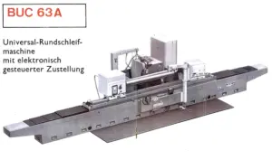 Gebrauchte Rundschleifmaschine BUC 63Ax2000