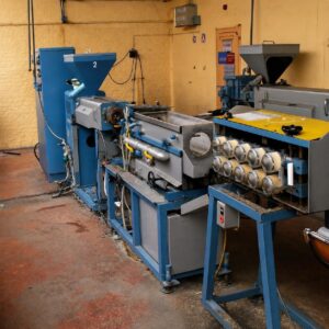 Ø 50 mmStocknummer: Z.10a 6351Hauptkategorie: [Z] Komplettes installationen / Transportmitteln, rollbruecken & hebezeuge / Kompressoren & aggregaten / Warmeluft heitzungUnterkategorie: [Z.10a] Kunstoff extrusionstrasseMarkenname: Samafor » Fragen Sie ein individuelles Angebot