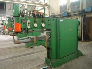 266T6Stocknummer: T.12 1830Hauptkategorie: [T] Abwickelmaschinen, Richtmaschinen, Verlashplatten & SchweissapparatenUnterkategorie: [T.12] Schweisspunktmaschinen & rolnachtschweissenMarkenname: Sciaky » Fragen Sie ein individuelles Angebot