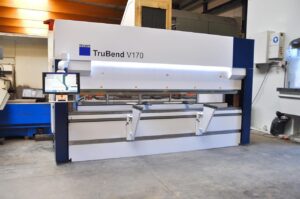 170 ton x 4100 mm CNCStocknummer: O.01 13072Hauptkategorie: [O] Abkantpressen, Walzmaschinen, Richtmaschinen, Lasermaschinen und Brennschneidmaschinen, Stanzmaschinen & ProfilierungsanlagenUnterkategorie: [O.01] Hydraulische AbkantpressenMarkenname: Trumpf trumabend » Fragen Sie ein individuelles Angebot