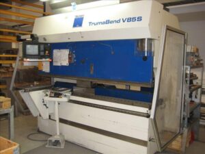 Trumabend 85 ton x 2050 mm CNCStocknummer: O.01 13129Hauptkategorie: [O] Abkantpressen, Walzmaschinen, Richtmaschinen, Lasermaschinen und Brennschneidmaschinen, Stanzmaschinen & ProfilierungsanlagenUnterkategorie: [O.01] Hydraulische AbkantpressenMarkenname: Trumpf » Fragen Sie ein individuelles Angebot