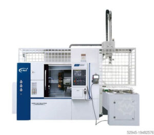 CNC Dreh-Fräszentrum mit Beladeroboter TN500-450n Siemens Shop Turn