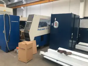 TRULASER 5030 L16 Campo di lavoro